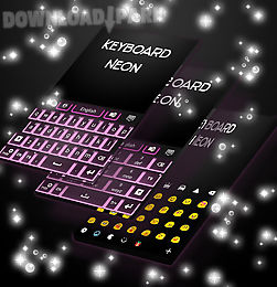 neon keyboard