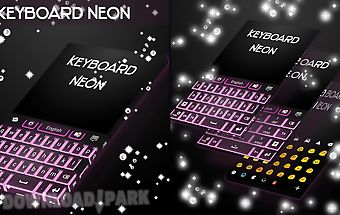 Neon keyboard