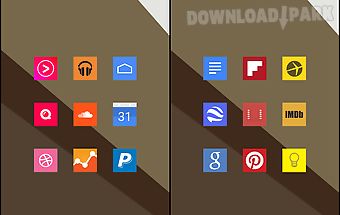 Square icon pack free