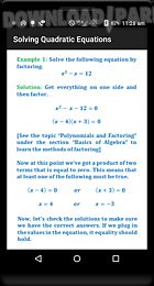 algebra cheat sheet (free)