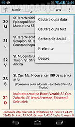 calendar ortodox cu widget