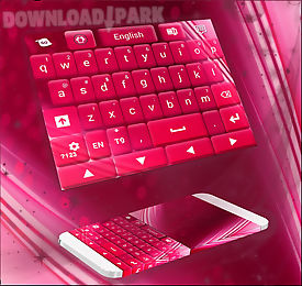 pink keyboard fancy go theme