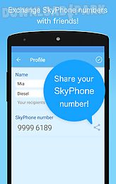 skyphone - free calls