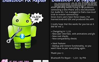 Bluetooth fix repair