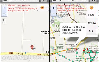 Mobile tracker & route