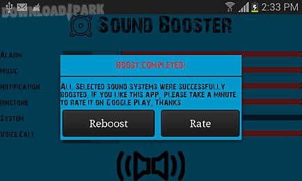 sound volume booster
