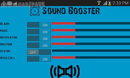 sound volume booster