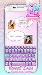 sweet love keyboard design