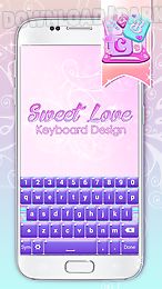 sweet love keyboard design