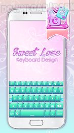 sweet love keyboard design