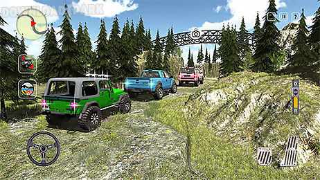 4x4 offroad jeep mountain hill