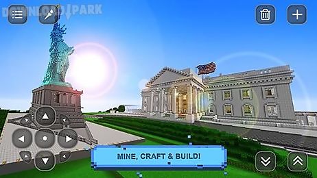 usa block craft exploration 3d