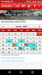 français calendrier 2016