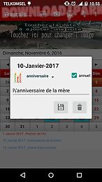 français calendrier 2016