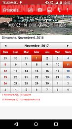 français calendrier 2016