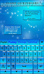 glossy go keyboard theme