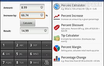 Percent calculator