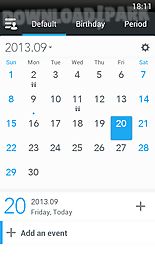 zdcal-calendar, agenda, period