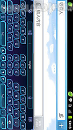 go keyboard future theme(pad)