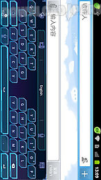 go keyboard future theme(pad)