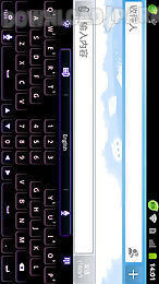 go keyboard neon theme(pad)