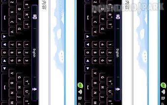 Go keyboard neon theme(pad)