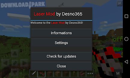 laser mod for minecraft