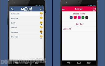 Moji! - the emoji messenger