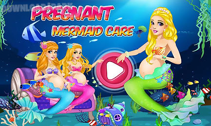 pregnant mermaid care-new baby