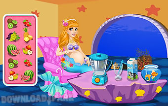 Pregnant mermaid care-new baby