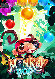 monkey pop: bubble game