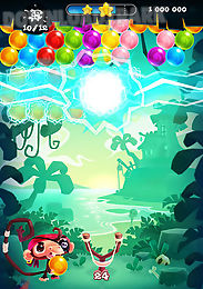 monkey pop: bubble game