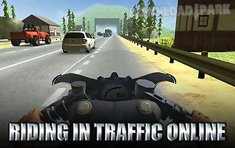 Riding in traffic online