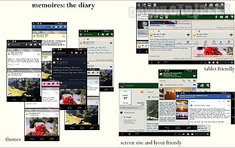 Memoires: the diary