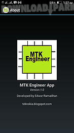 mtk engineer app