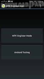 mtk engineer app