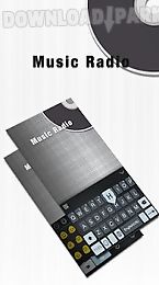 musicradio theme for keyboard