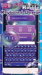 soap bubble keyboard design