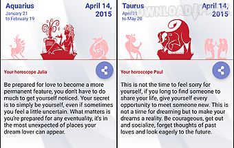 Daily horoscope / stylish app