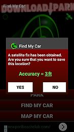 find my car - gps navigation