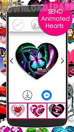 gif hearts for messenger ♥