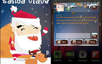 Go sms pro santa super theme