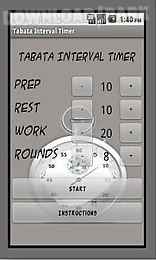 interval timer - workout timer