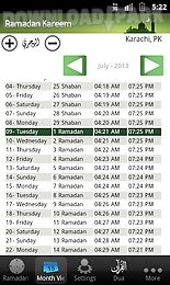 ramadan times