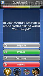 world war i quiz free