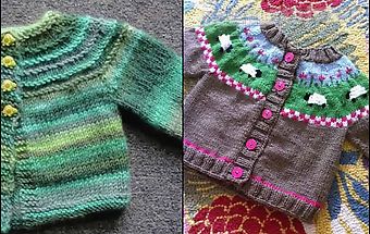 Diy crochet baby sweater