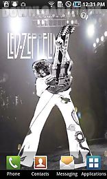 led zeppelin jimmy page live wallpaper