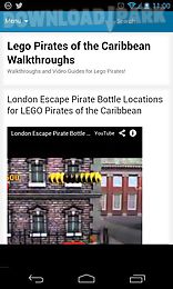 lego pirates walkthroughs