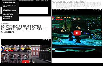 Lego pirates walkthroughs
