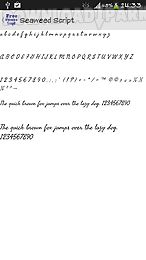 script fonts for flipfont